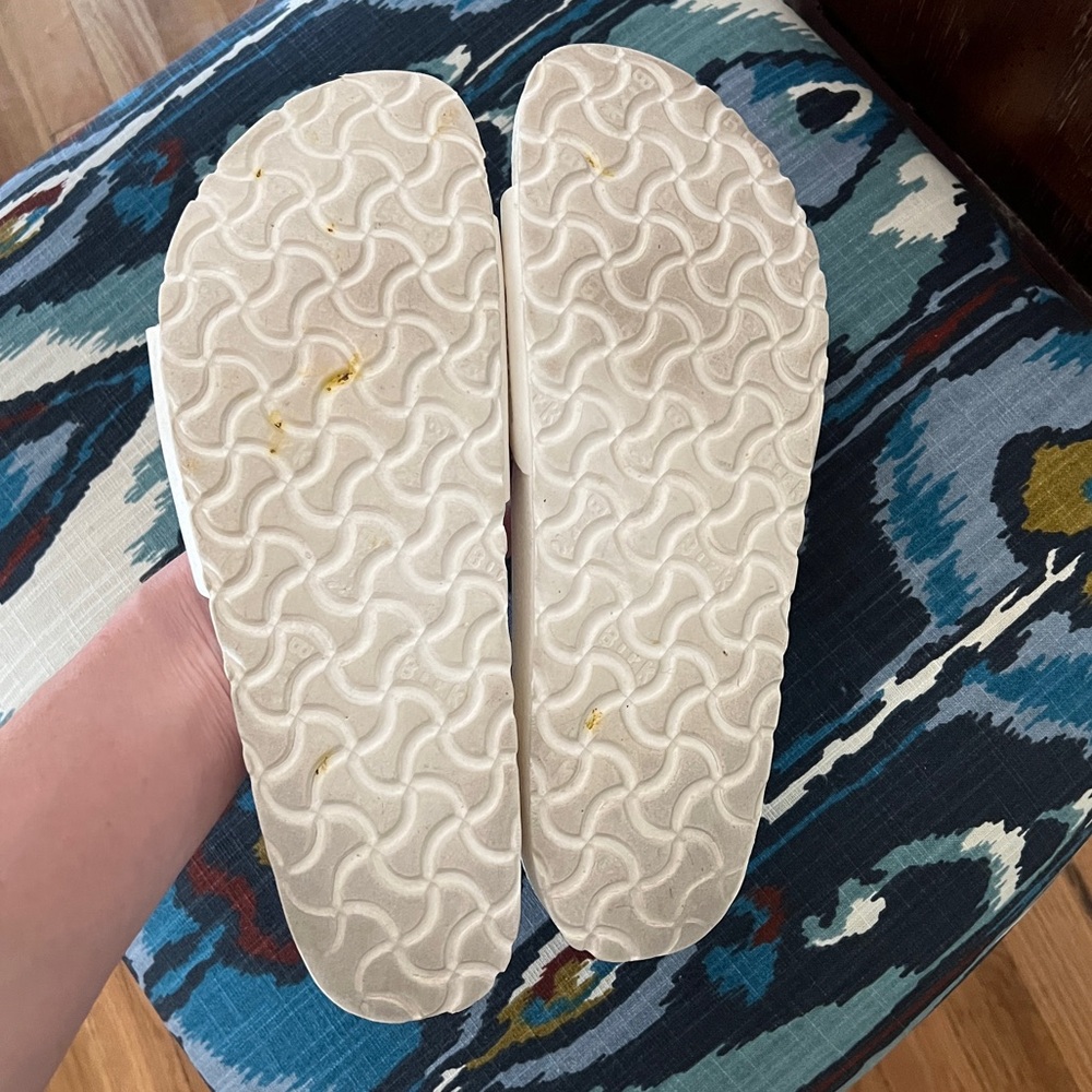 Birkenstock white Madrid Eva rubber sandals - Picture 4 of 5